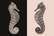 Animals in zentangle doodle style, an Illustration by Tierre3012 (Thumbnail 10 of 23)
