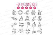 Halloween Clipart Bundle, a Seasonal Illustration by Palau (Thumbnail 8 of 9)