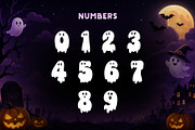 Meltie Ghost-Halloween Display Font, a Symbol Font by AnningArts (Thumbnail 8 of 8)