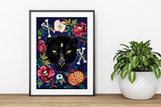 Wild cats - two posters, a Decorative Illustration by SvetaDraws (Thumbnail 3 of 5)