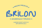 CS Brilon – Handdrawn Font, a Handwritten Font by Craft Supply Co. (Thumbnail 1 of 8)