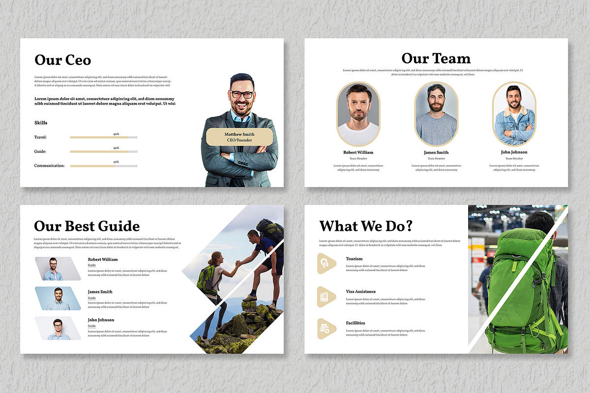 Travel Presentation, a Presentation Template by Mighty-Slide (Photo 3 of 6)