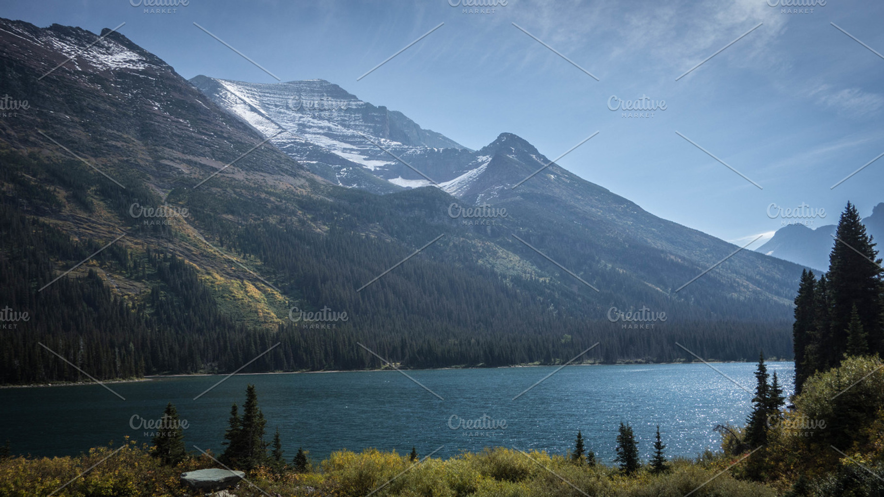 Glacier National Park Montana, a Nature Photo by Amazing Photography