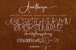 Anasthesya