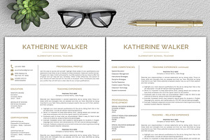 Resume Template / Teacher Resume