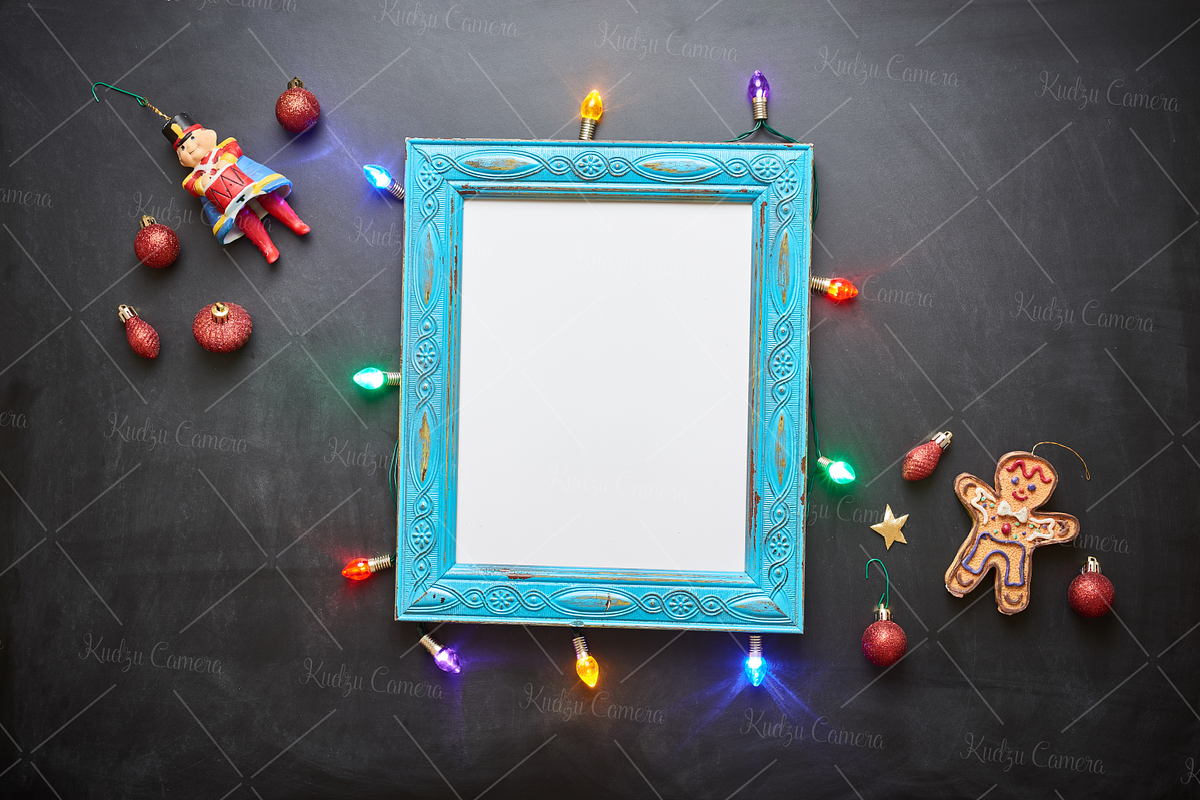 Christmas Lights Photo Mockup Bundle, a Books & Magazine Mockup by Kudzu Camera (Photo 2 of 15)