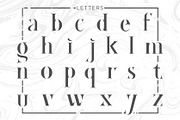 Oblige Font, a Serif Font by Nick Bascus (Thumbnail 5 of 6)