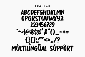 WARNAI - Display Font