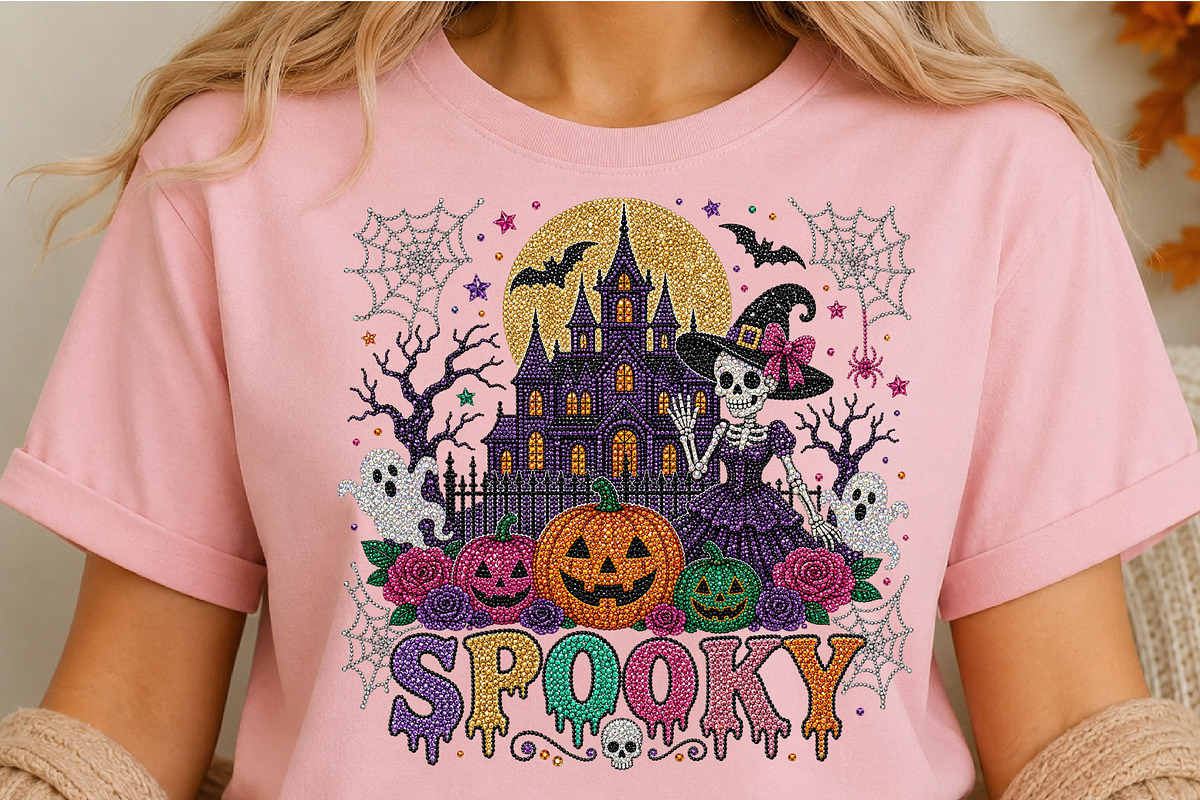 Spooky Halloween PNG, a Seasonal Illustration by DreamCafeArt (Photo 5 of 6)