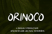 Orinoco Handwritten Font, a Handwritten Font by mpllano14 (Thumbnail 1 of 4)