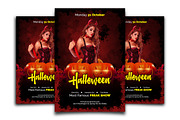 Halloween Flyer, a Flyer Template by La Animus (Thumbnail 1 of 3)