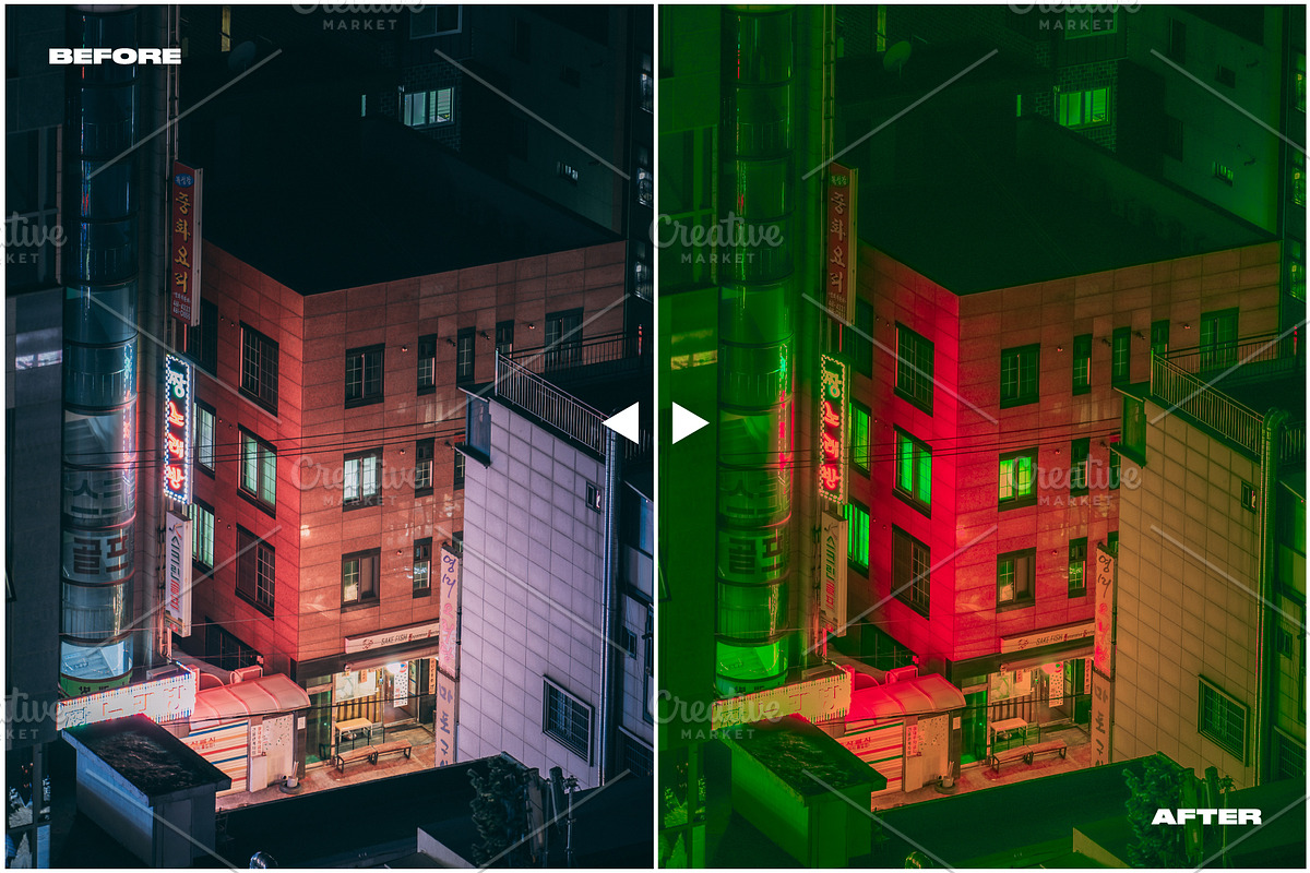 CYBERPUNK 2024 FILM LIGHTROOM PRESET, a Preset Add-On by ASDF Graphics (Photo 3 of 9)