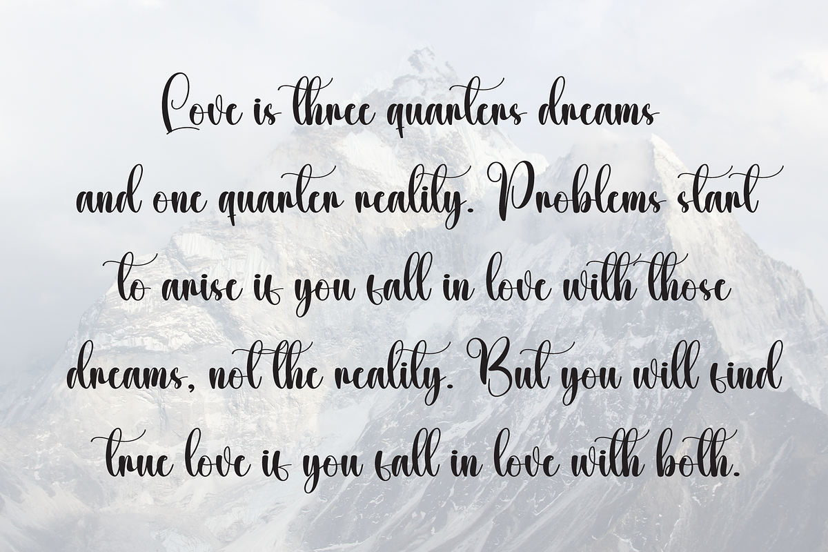 Umbrella | Script Font, a Handwritten Font by Scratchones (Photo 6 of 9)