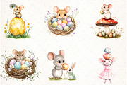 Burgundy Spring Sublimation Clipart, an Illustration by Watercolor design (Thumbnail 4 of 4)