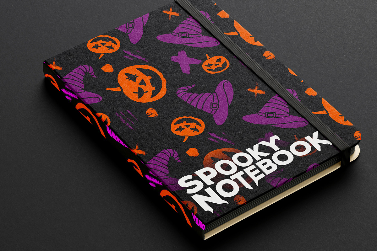 Spooky Halloween Pattern Backgrounds, a Pattern Graphic by Layerform Design Co. (Photo 3 of 3)