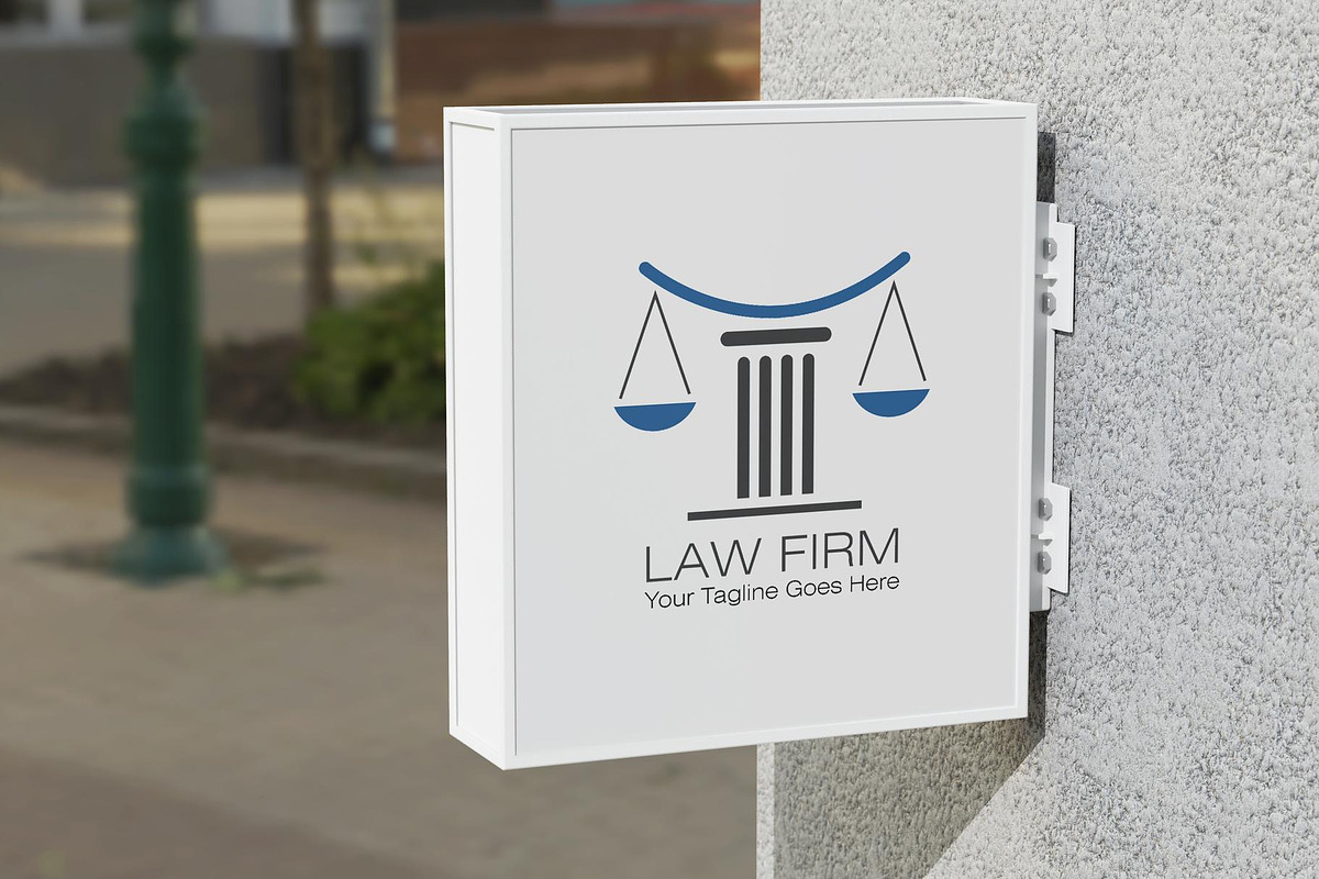 Scales of Justice Law Firm Logo, a Branding & Logo Template by YUDesignStore (Photo 9 of 11)