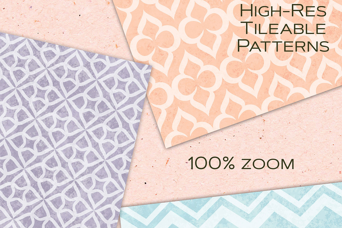 Boho Blush Patterns, a Pattern Graphic by Skritch Studio (Photo 4 of 5)