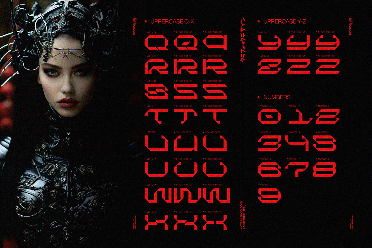 NCL KREGAS - Cyberpunk Futuristic, a Sans Serif Font by Enxyclo Studio (Photo 9 of 14)