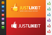 Just Like It Logo, a Branding & Logo Template by Web Design Label (Thumbnail 2 of 5)