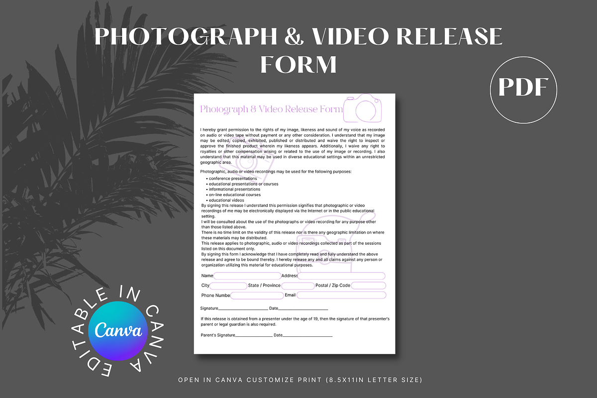 Aesthetician Business Forms Bundle, a Stationery Template by Prodesign (Photo 14 of 15)