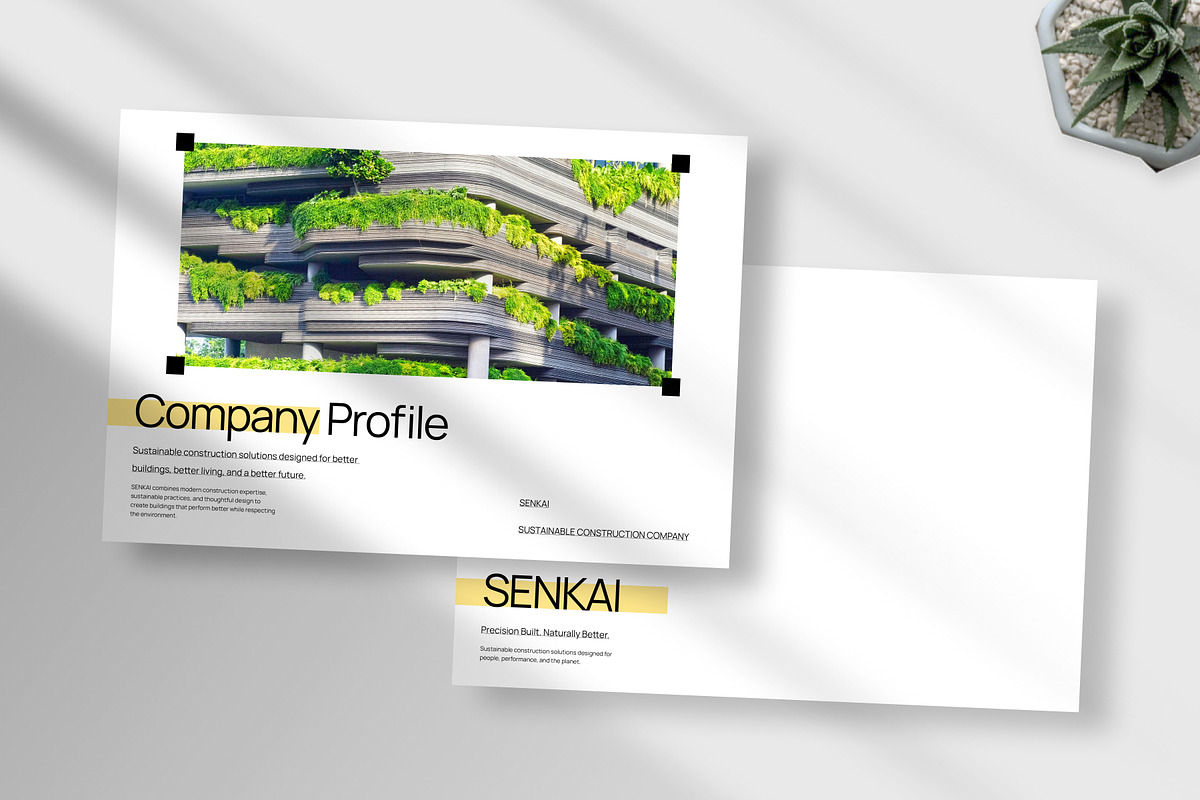 Sustainable Construction Company, a Magazine Template by trabaskriya (Photo 7 of 7)