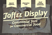 Toffee Display, a Sans Serif Font by Vastago Studio (Thumbnail 5 of 9)