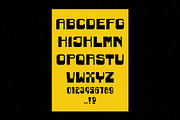 MODULON Display Font, a Slab Serif Font by Southerntown (Thumbnail 2 of 4)