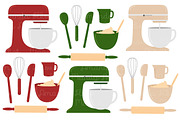 Christmas Baking Clipart & Vectors, an Illustration by Amanda Ilkov (Thumbnail 3 of 4)