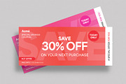 Discount Coupon Voucher Template, a Flyer Template by BrandPacks (Thumbnail 4 of 5)