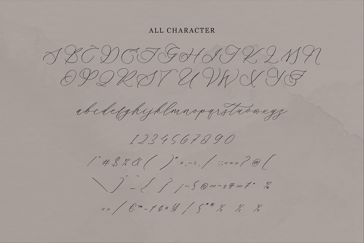 Ramsttale Chelliria Chic Calligraphy, a Script Font by Storytype Studio (Photo 11 of 12)