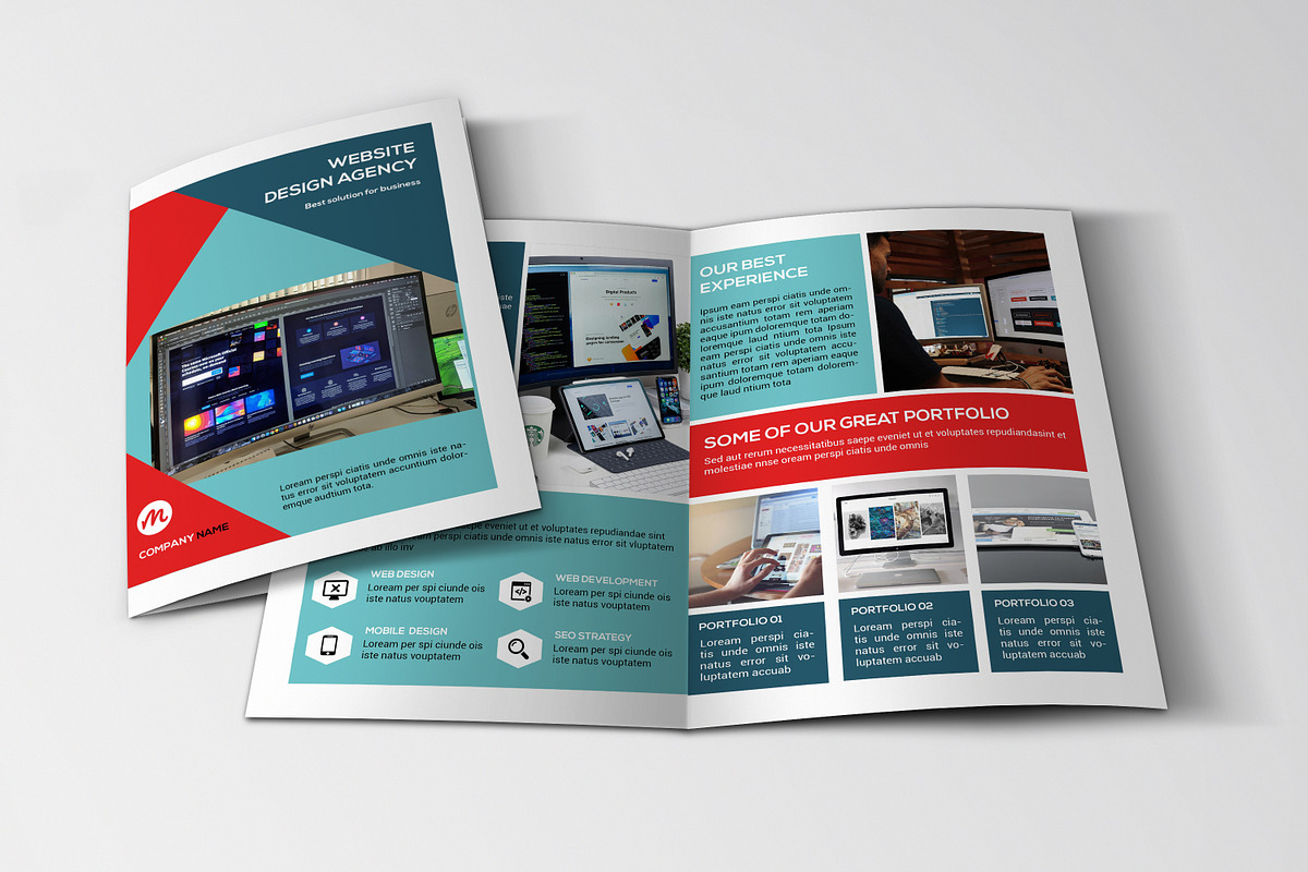 Bifold Brochure for Web Designer, a Brochure Template by Template Shop (Photo 5 of 6)