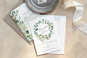 Cream Roses Wedding Invite Set, an Invitation Template by R Whitehurst Design (Thumbnail 4 of 9)
