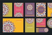 20 Mandala Vintage Template Card., a Card Template by Noree (Thumbnail 16 of 20)