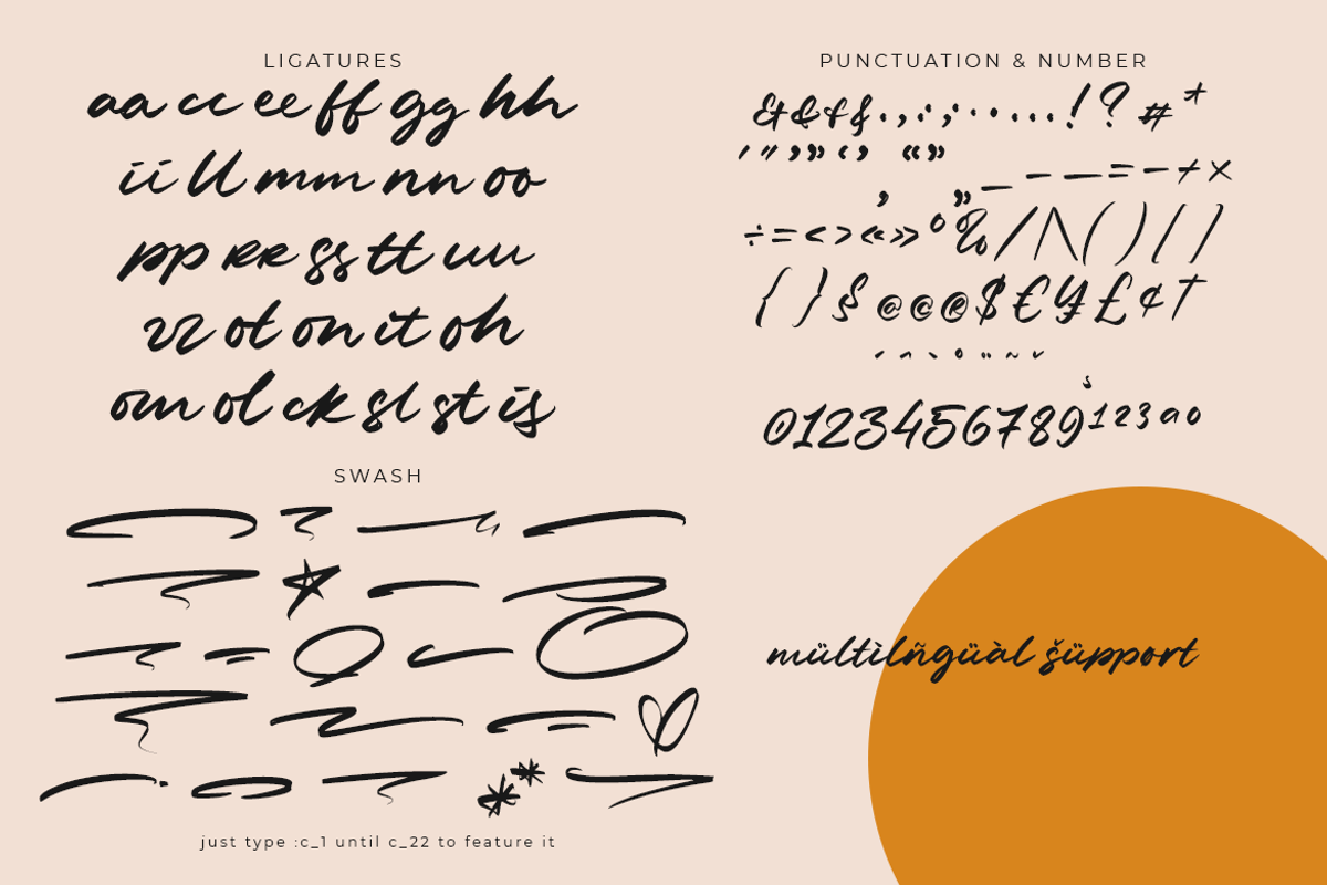 Ave Juliet | A Solid Brush Font, a Script Font by Colllab Studio (Photo 4 of 17)