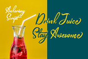 Ankerisey - Handwritten Font, a Script Font by FHFont (Thumbnail 5 of 8)