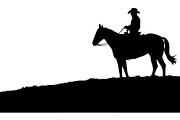 Cowboy Horse Rider SVG Bundle, a Graphic by Creativeshirt (Thumbnail 13 of 13)