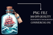 Watercolor Nautical Decor Clipart, an Illustration by Libby Wishes (Thumbnail 6 of 7)