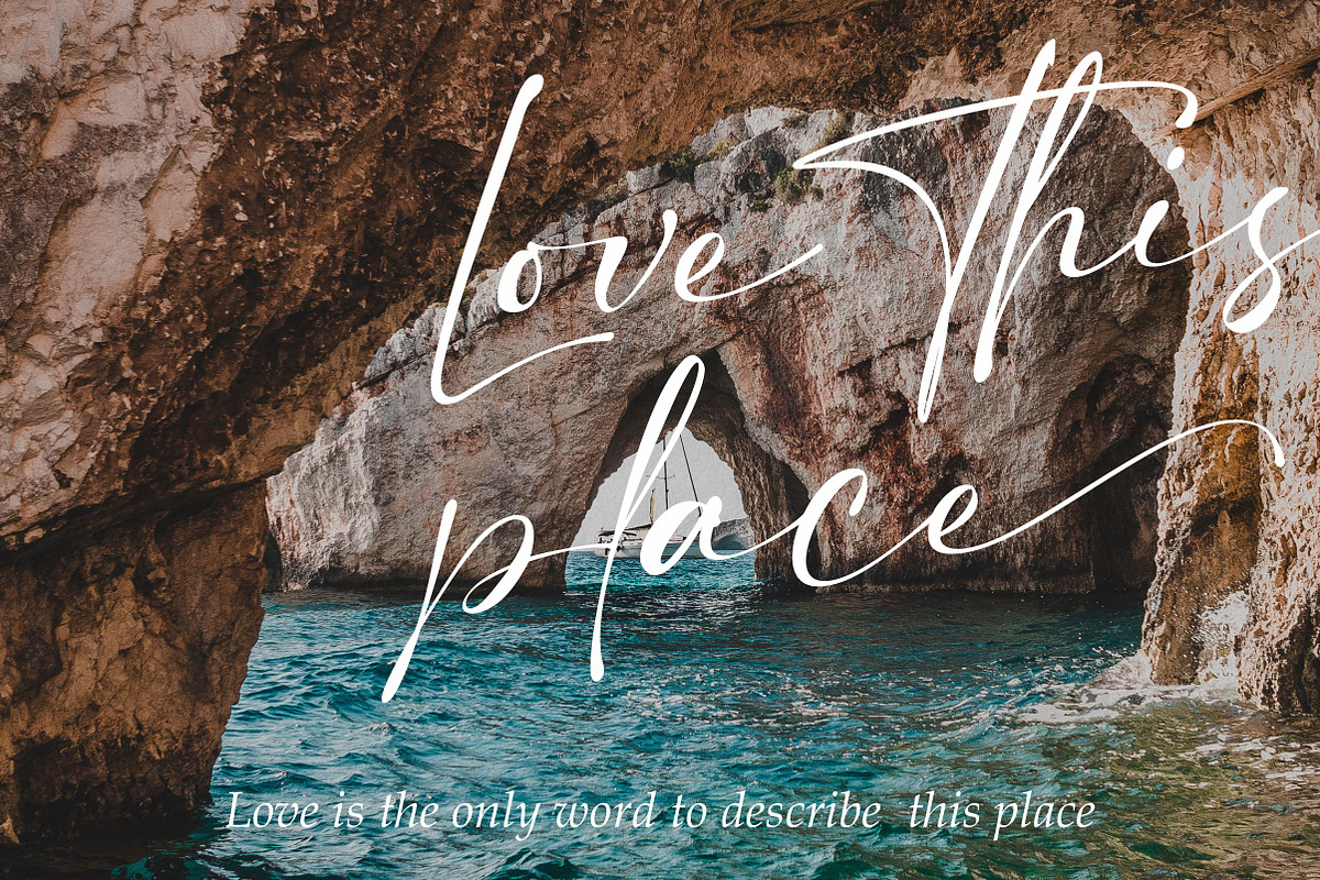 Callient - Modern Signature, a Script Font by ErgibiStudio (Photo 8 of 10)