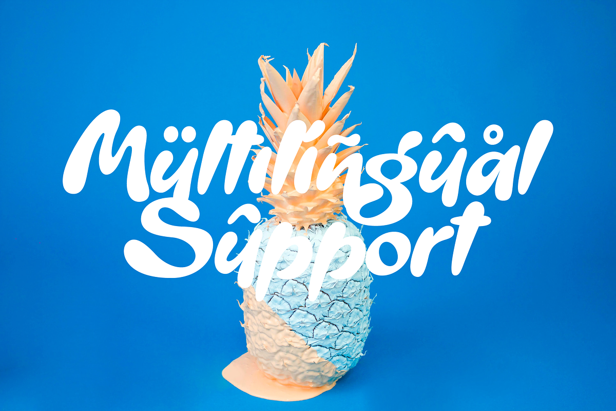 Milky - a Bright and Bubbly Font, a Sans Serif Font by NendesKombet Studio (Photo 13 of 14)