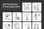 Business and Management Illustration, a Person Illustration by Prosymbols (Thumbnail 1 of 10)