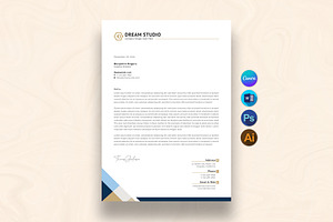 Letterhead, a Stationery Template by DesignDevisers