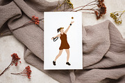 Abstract Summer Sport athlete, a Person Illustration by ApetekMarket (Thumbnail 2 of 9)