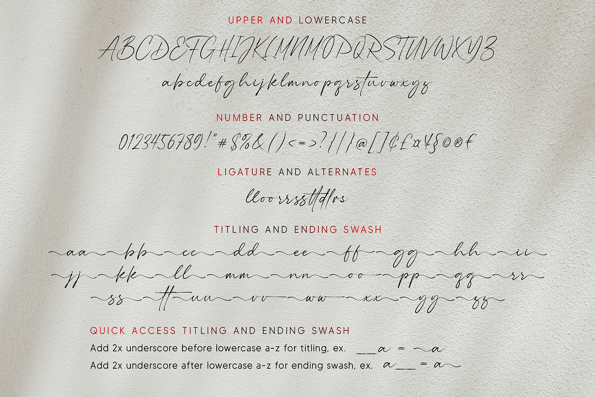 Fife Gallery | Modern Calligraphy, a Handwritten Font by Lemonthe (Photo 8 of 9)