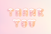 Rainbow Sunset - SVG Color Cute Font, a Symbol Font by Kanink Studio (Thumbnail 8 of 8)