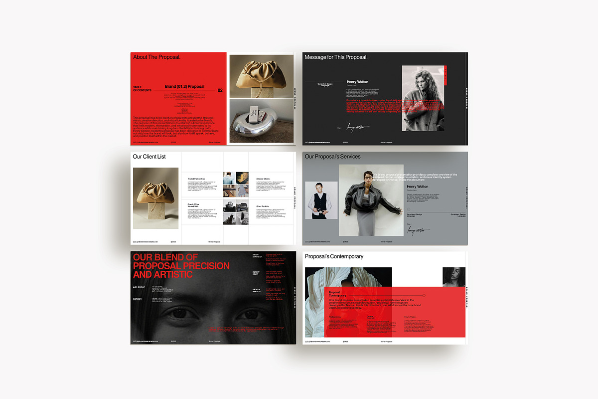 Brand Proposal PowerPoint Template, a Presentation Template by Work_Stock (Photo 4 of 10)