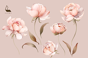 Peonies | Seamless pattern, a Pattern Graphic by Karma (Thumbnail 14 of 15)