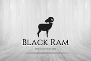 Black Ram logo, a Branding & Logo Template by vectorlogos89 (Thumbnail 2 of 2)