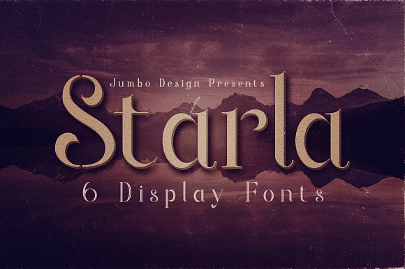 Starla - Display Font preview 7