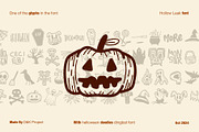 Hollow Leak Font and Dingbat, a Sans Serif Font by D&K Project (Thumbnail 2 of 11)