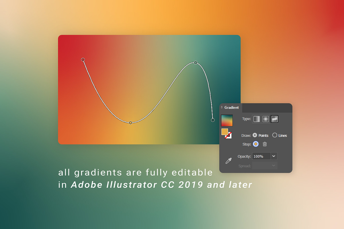 Noel Gradient Backgrounds & Textures, a Background Graphic by stasylionet (Photo 3 of 11)